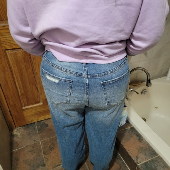 Eloquii Wide leg jeans 👖 'NWT' 14/16 - Picture 9 of 14